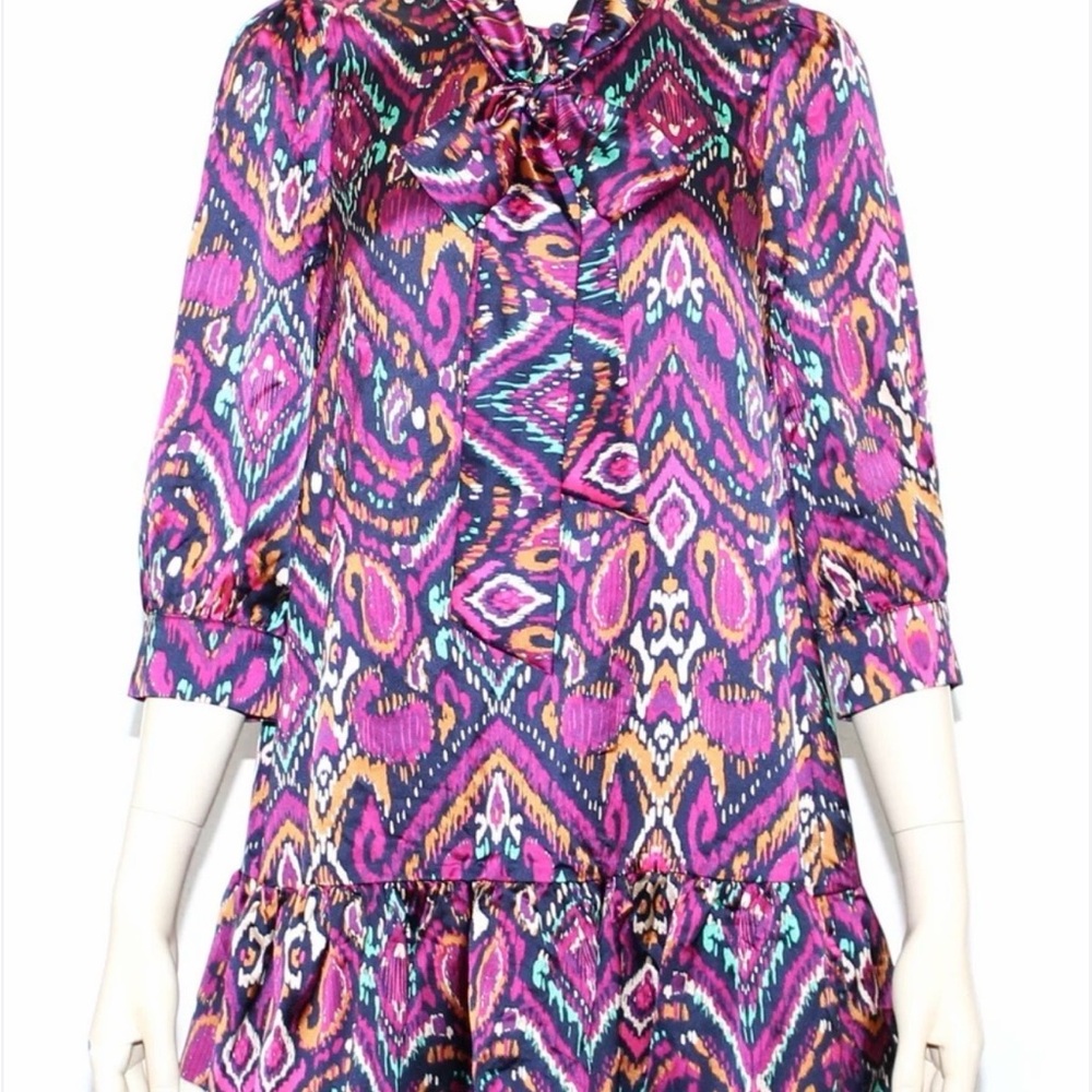 Fate Multicolor Patterned Dress
